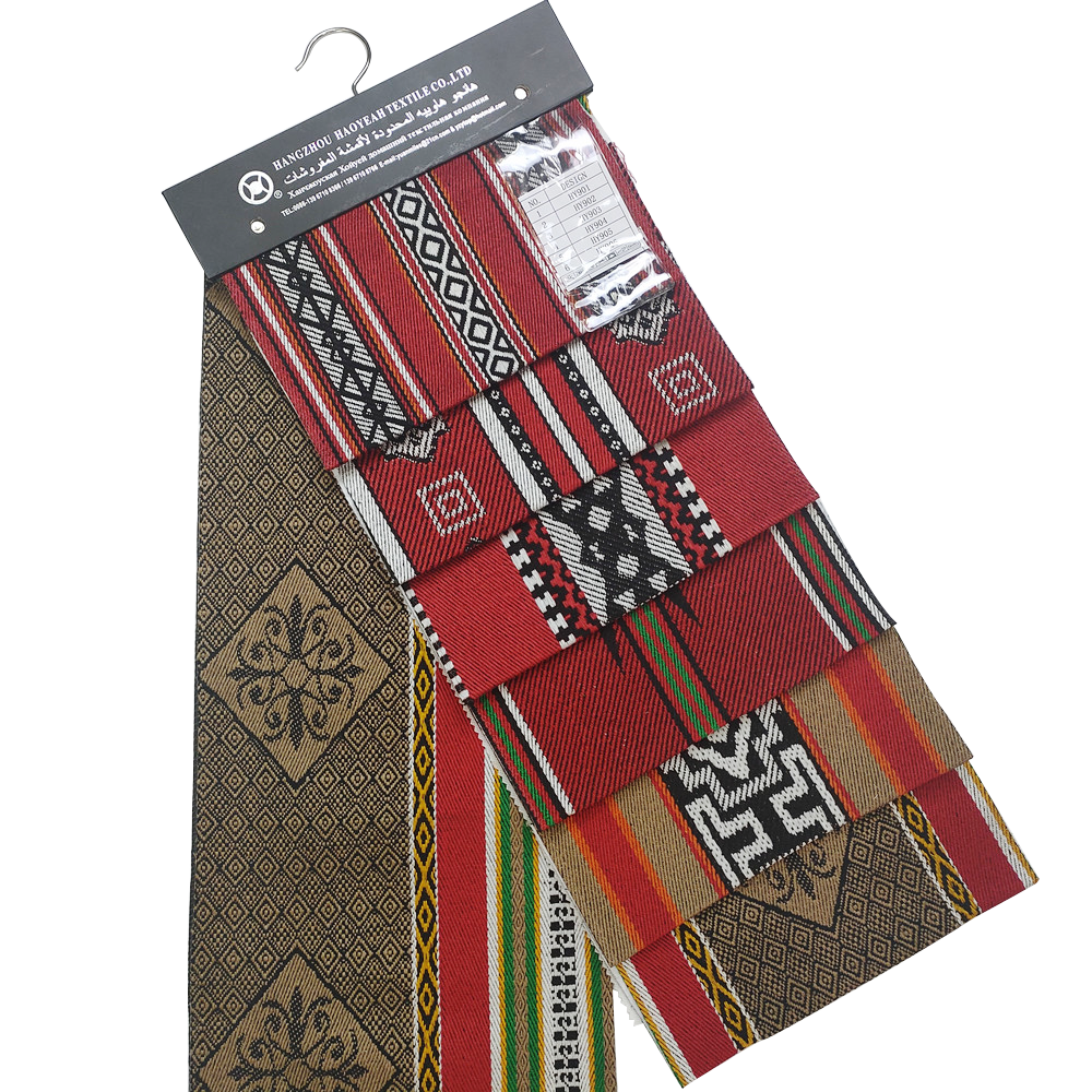 Nieuw ontwerp Arabische stijl Jacquard Sadu -stof voor bankmeubilair textiel