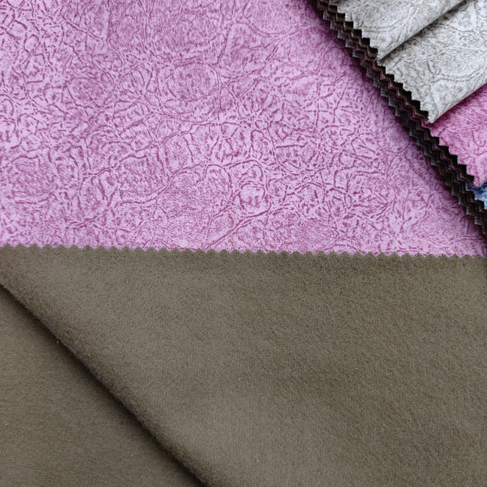 Aangepaste mode polyester printen Super Soft Holland Velvet Sofa Fabric